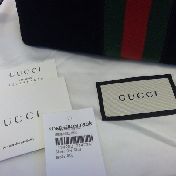 Gucci Ophidia black suede crossbody - Picture 3 of 6